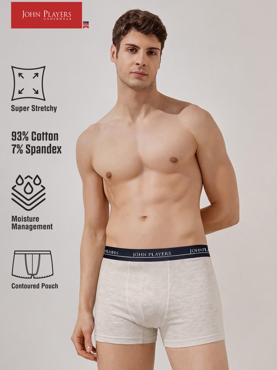 Pack of 2 - Multi-Color Logo Print Trunk Underwear