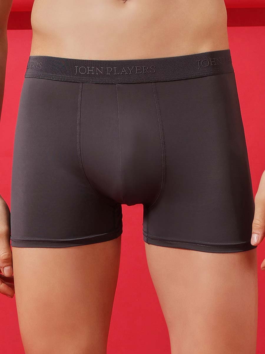 Grey Comfort Fit Trunks Underwear