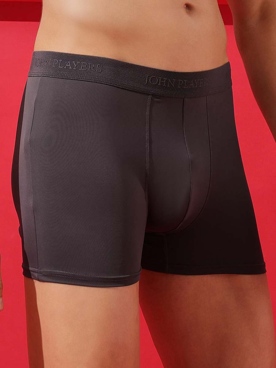 Grey Comfort Fit Trunks Underwear