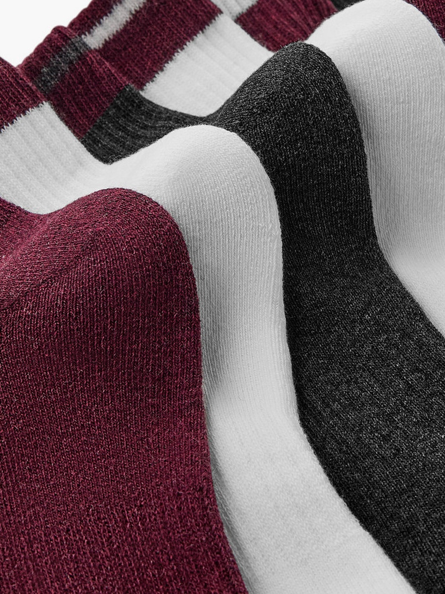 Pack of 3 Ankle Length Cotton Socks