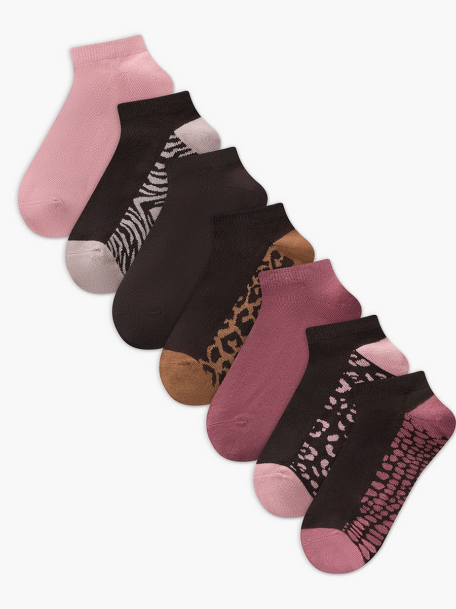 Pack of 7 Trainer Cotton Socks