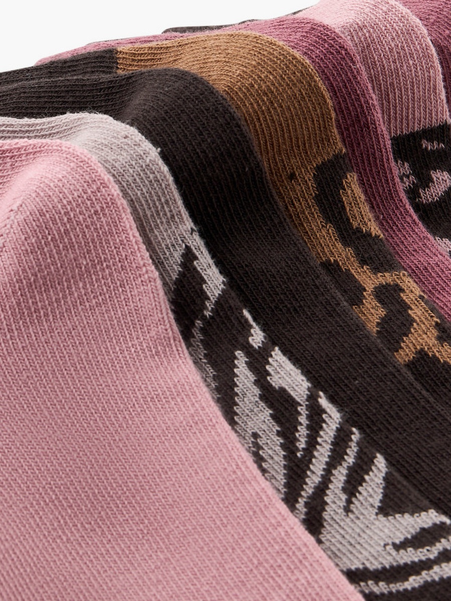 Pack of 7 Trainer Cotton Socks