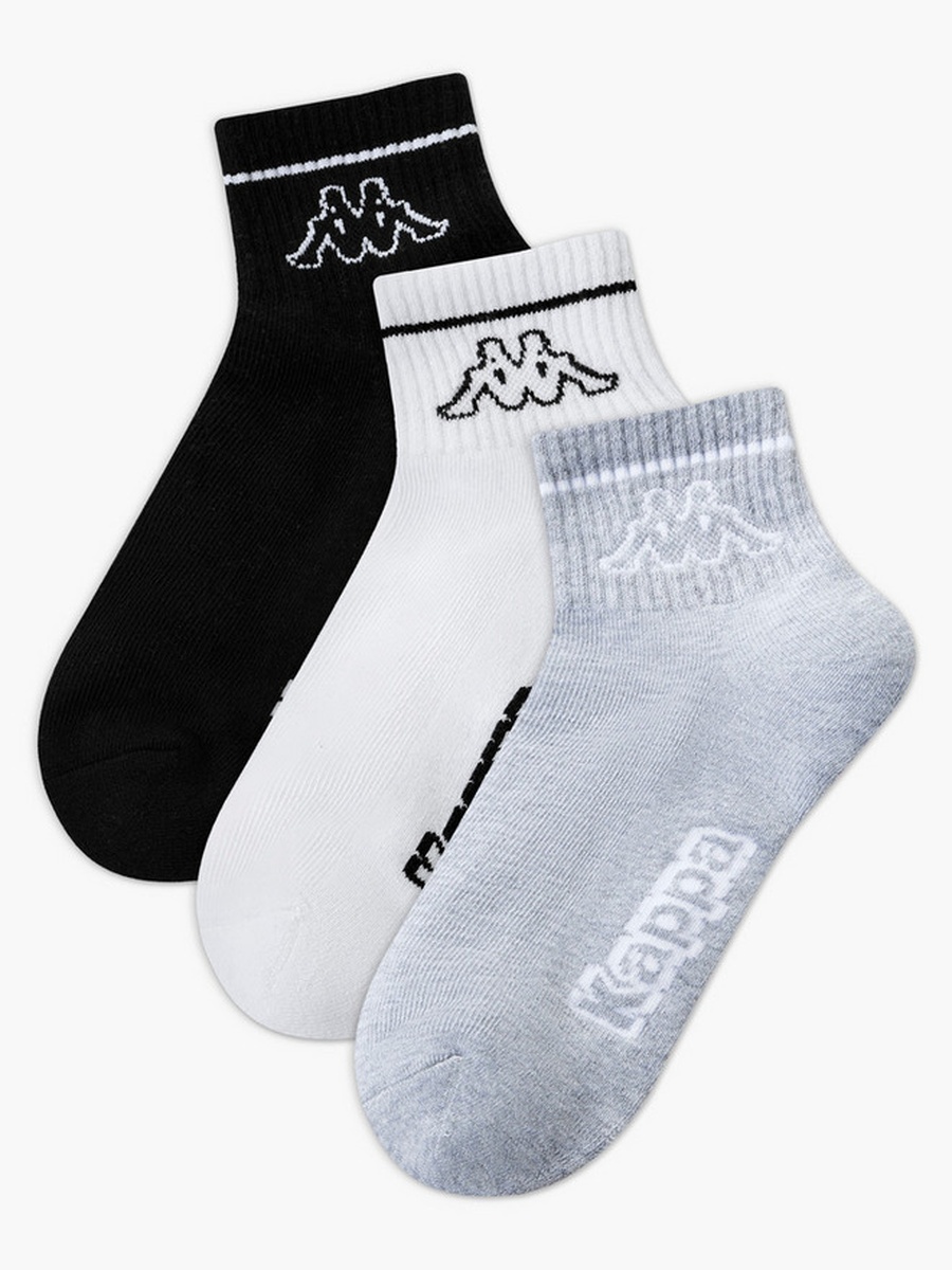 Pack of 3 Ankle Length Cotton Socks