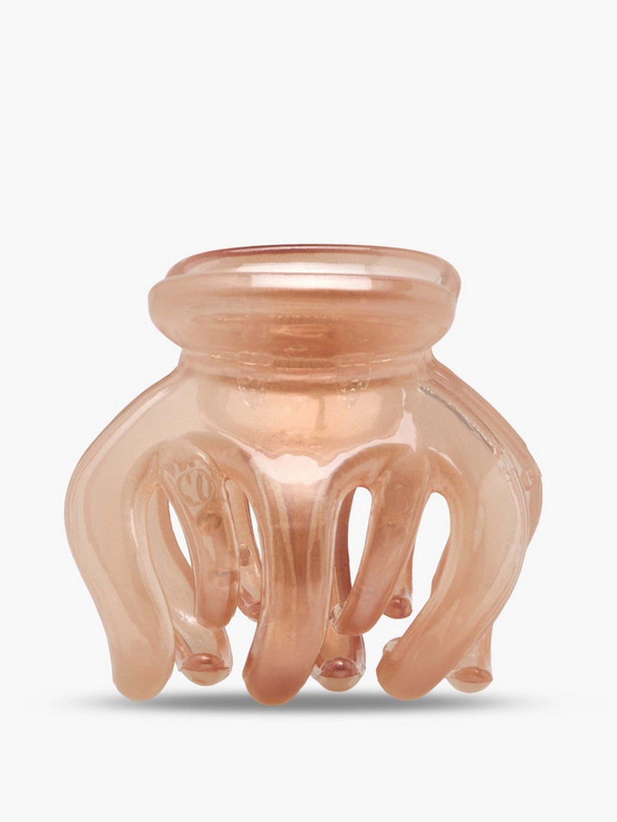 Pack of 3 Curved Hair Clamp with Slotted Design