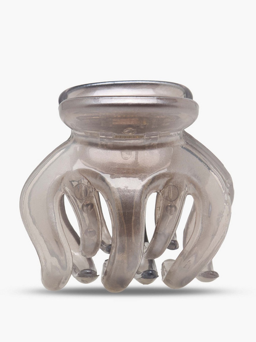 Pack of 3 Curved Hair Clamp with Slotted Design