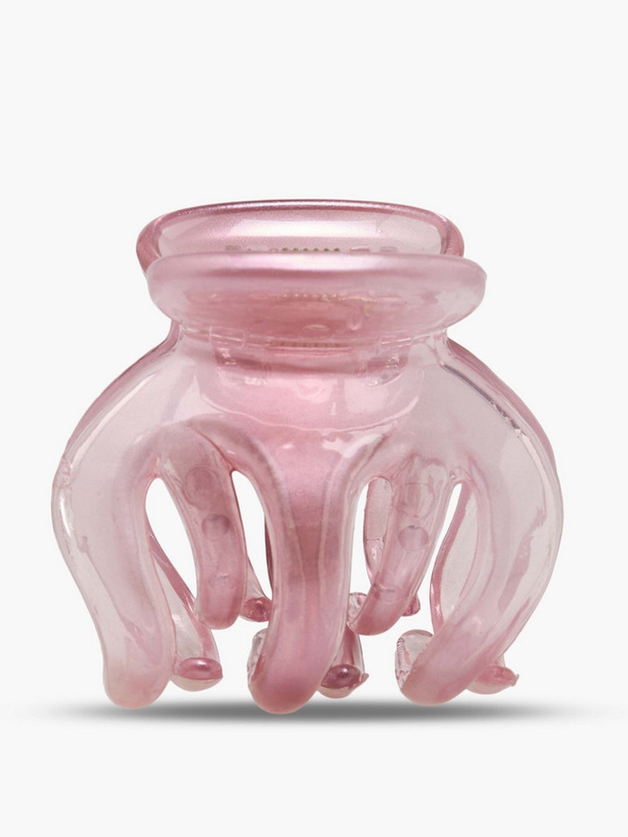 Pack of 3 Curved Hair Clamp with Slotted Design