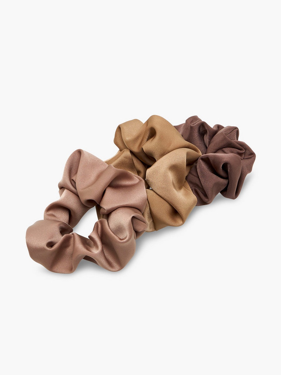 Pack of 3 Satin Hair Scrunchie