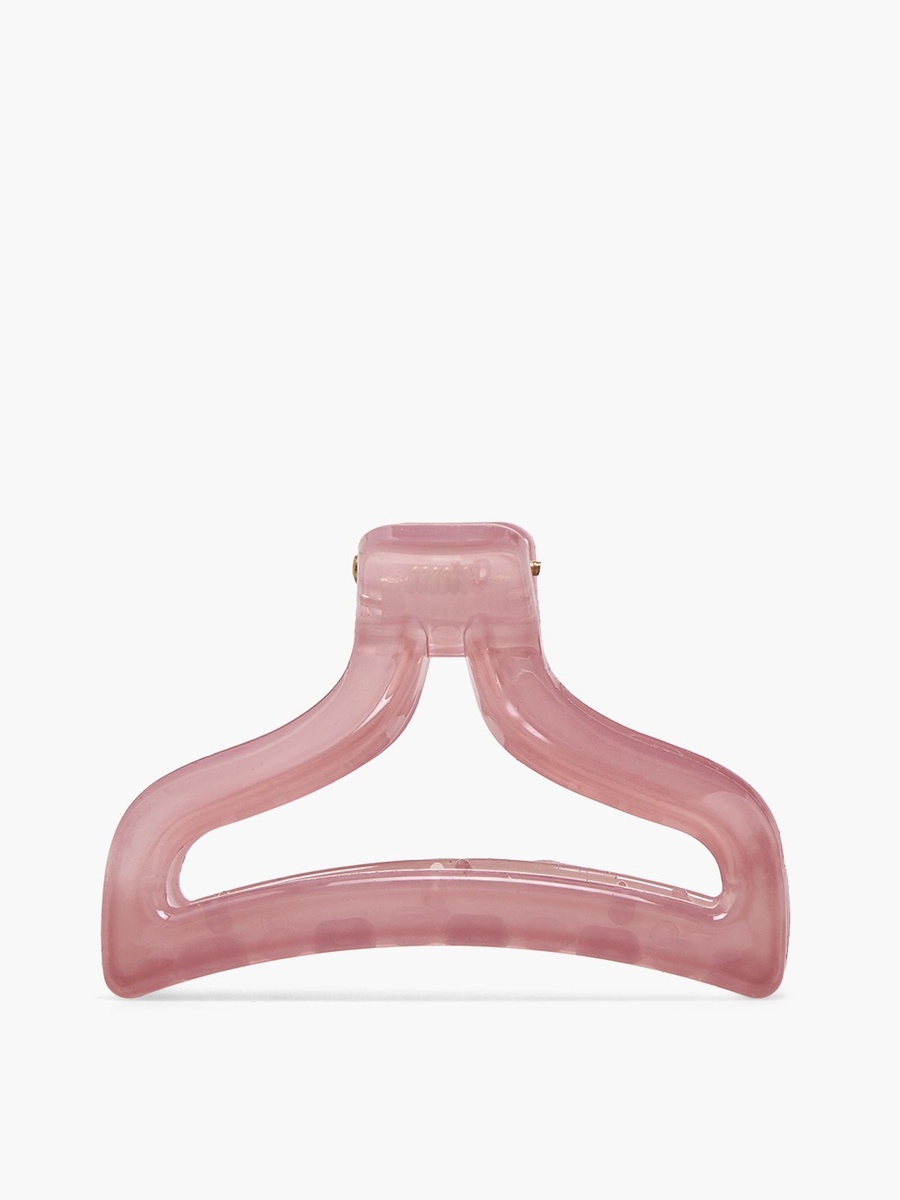 Pack of 4 Curved Hair Clamp with Cutout Design