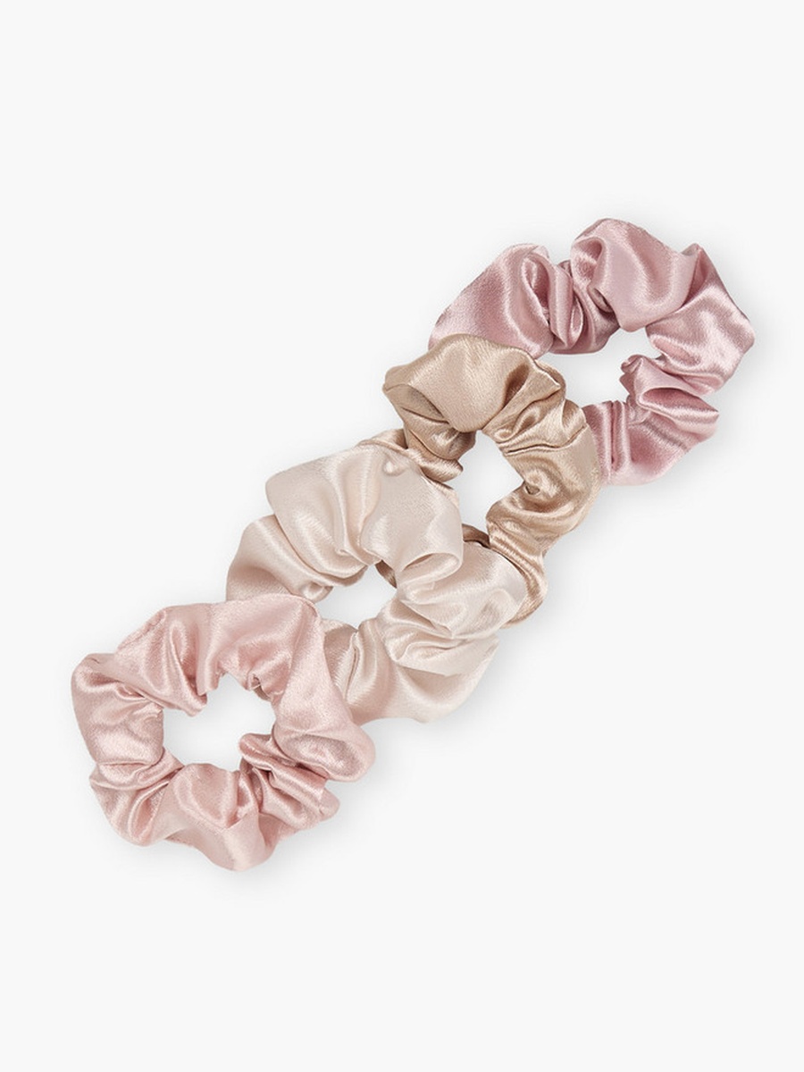 Pack of 4 Satin Hair Scrunchie