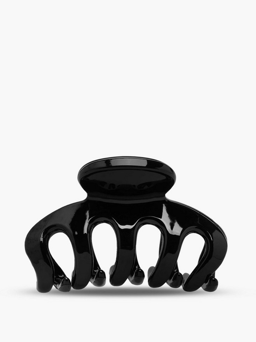 Pack of 5 Curved Hair Clamp with Slotted Design