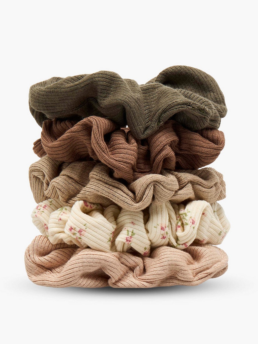 Pack of 5 Hair Scrunchie