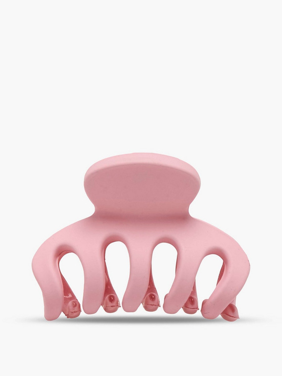 Pack of 6 Curved Hair Clamp with Slotted Design