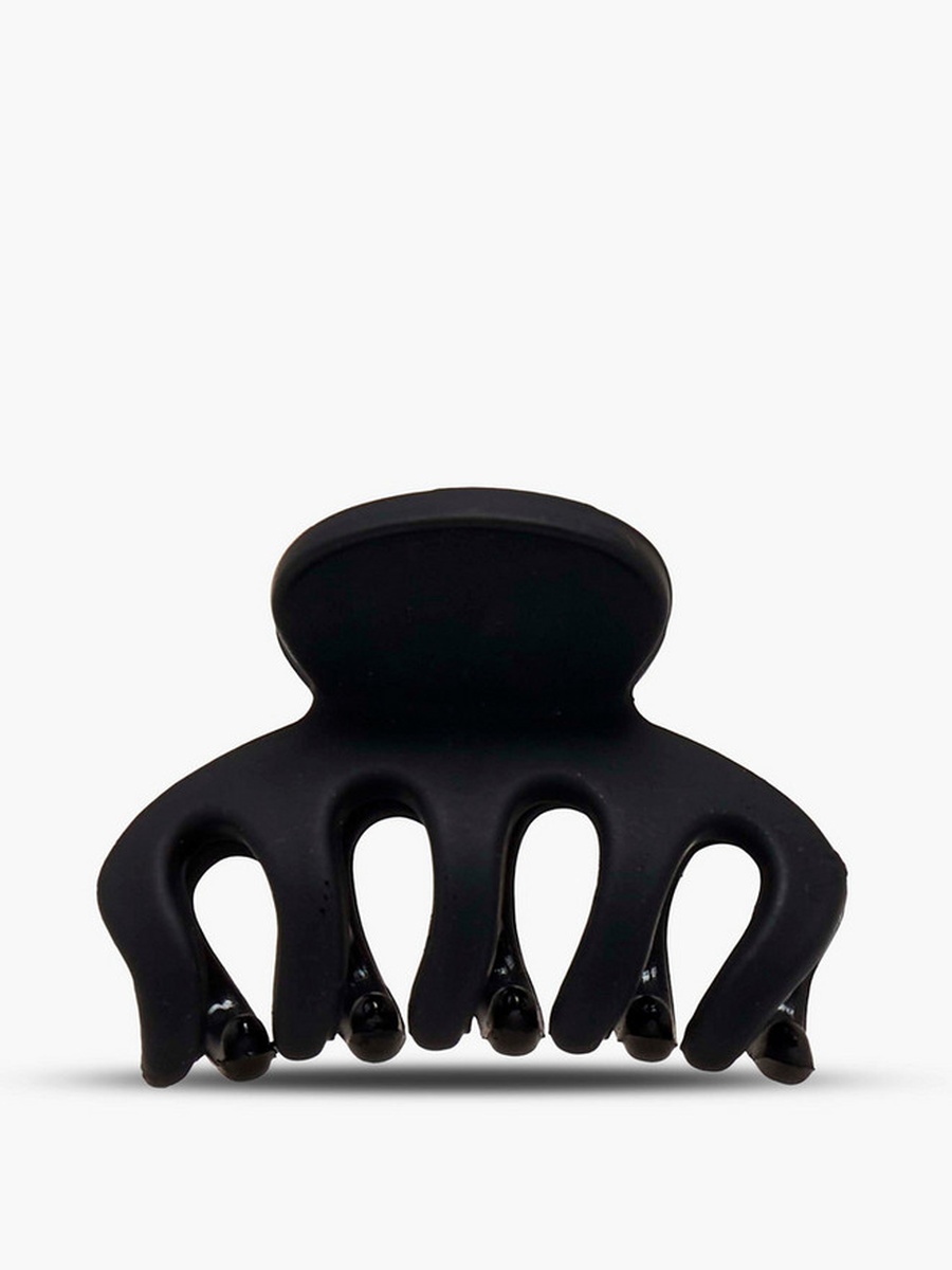 Pack of 6 Curved Hair Clamp with Slotted Design