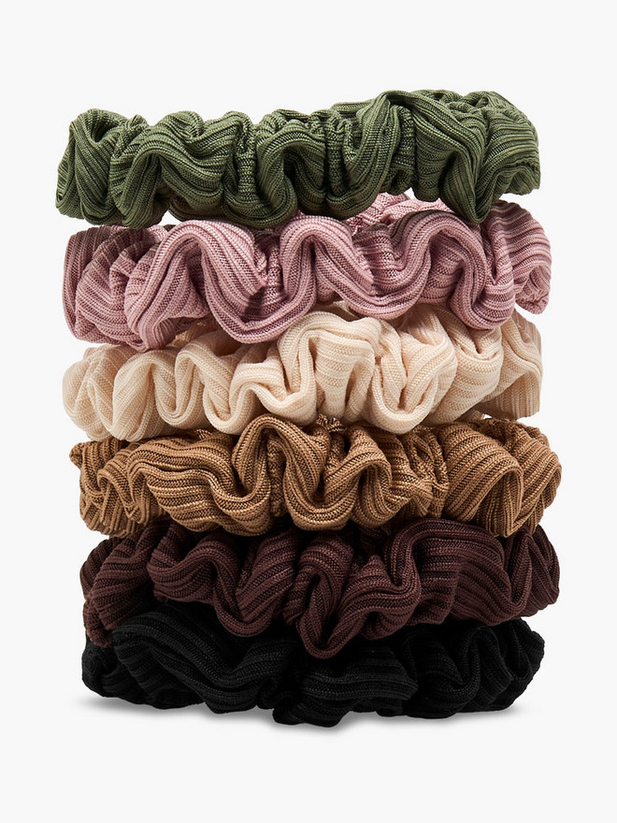 Pack of 6 Hair Scrunchie