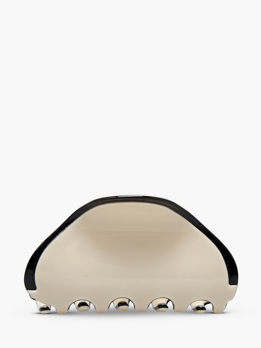 Pack of 2 Curved Hair Clamp with Glossy Finish