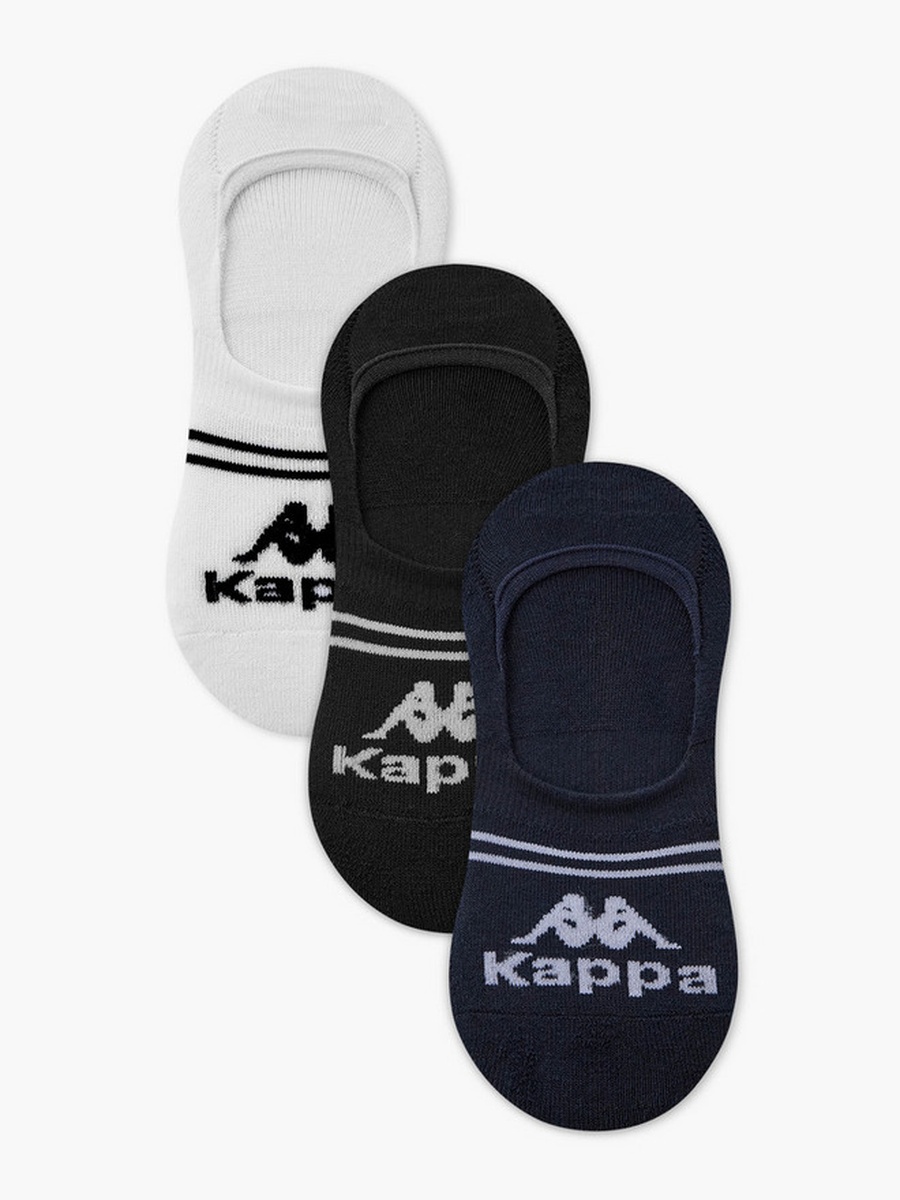 Men Half Terry Invisible Socks - Set of 3