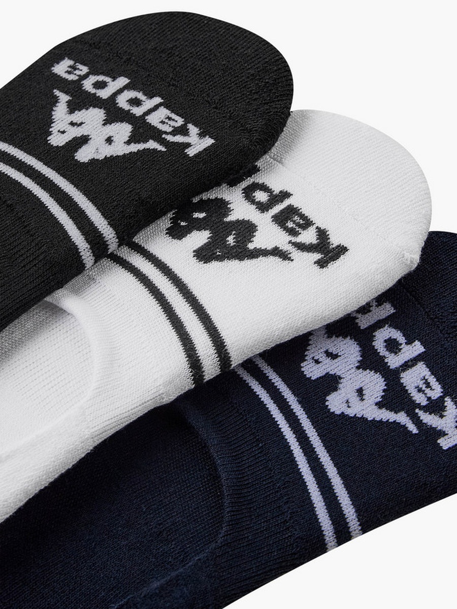 Men Half Terry Invisible Socks - Set of 3
