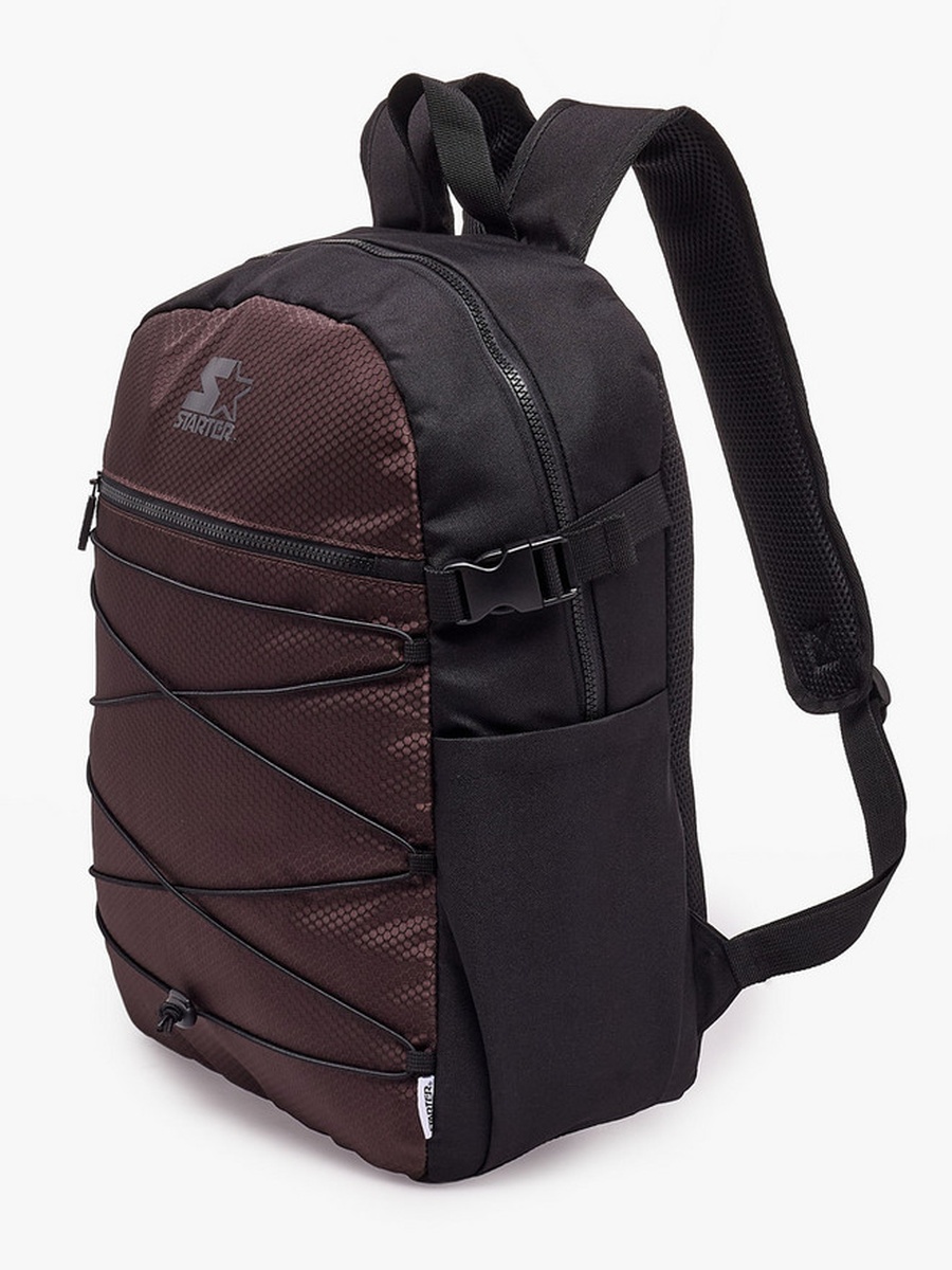 Men Bungee Cord Detail Backpack
