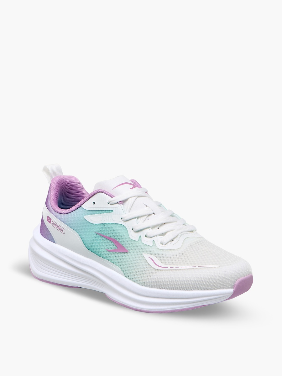 Women Ombre Lace-Up Sports Shoes