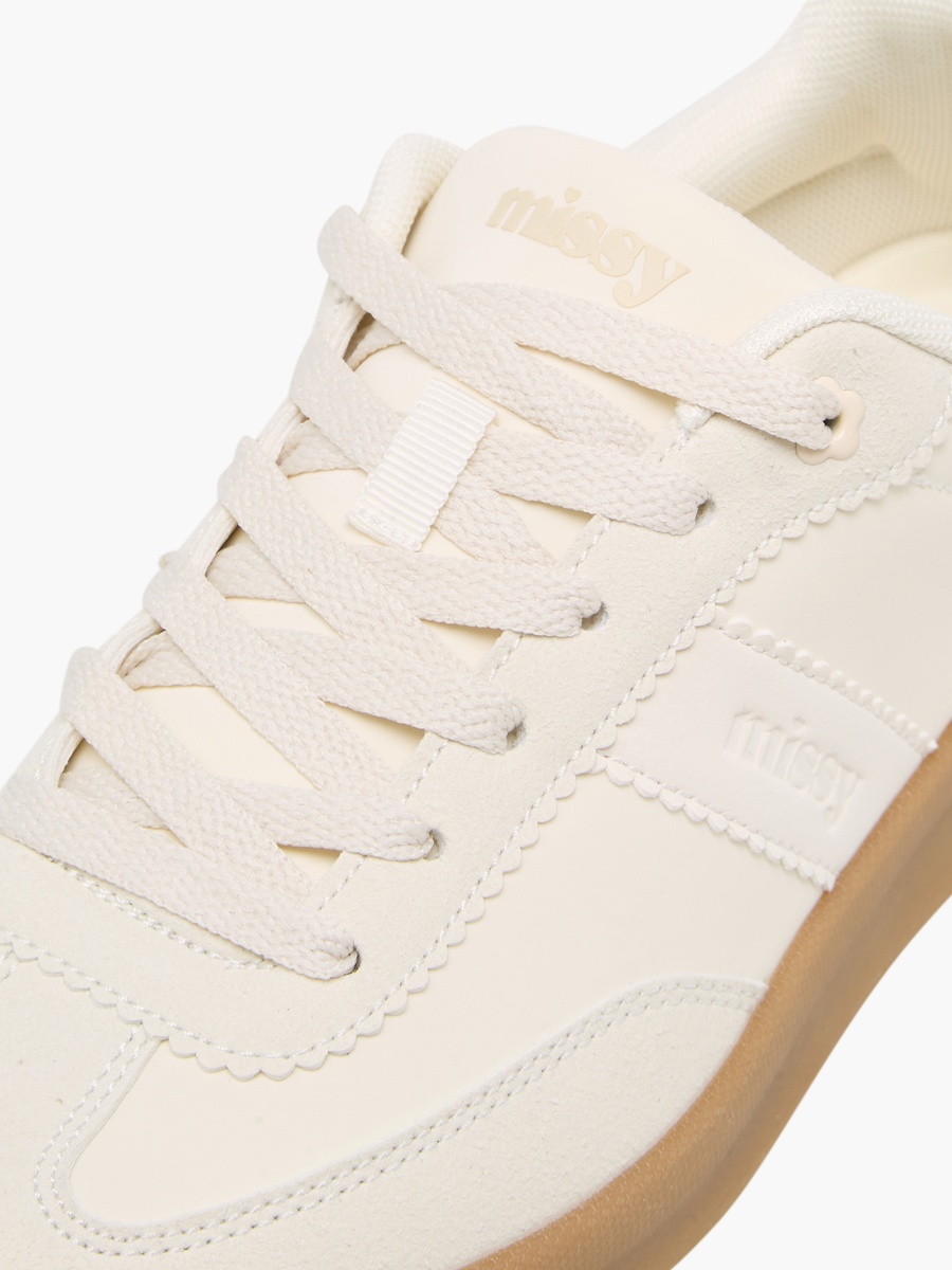 Women Lace-Up Ankle Sneakers