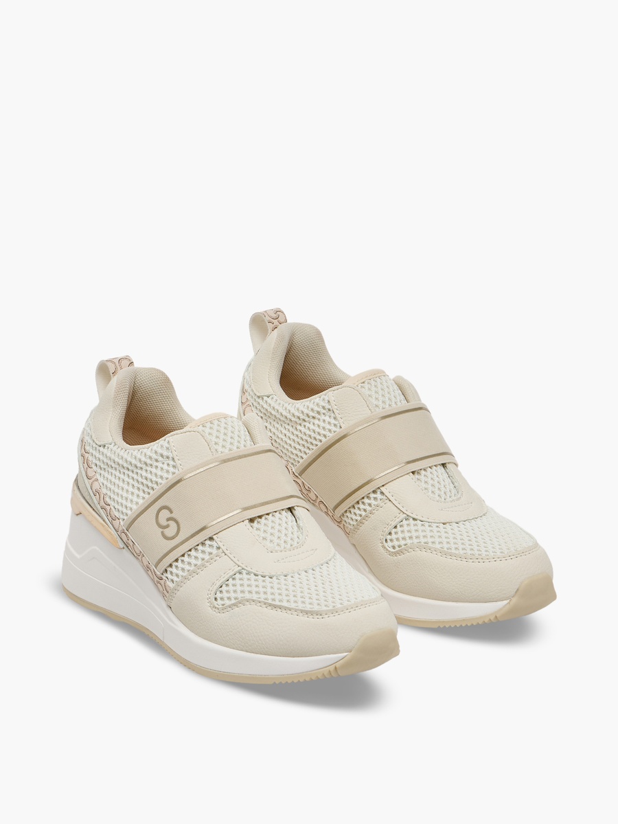 Women Slip-On Wedge Ankle Sneakers