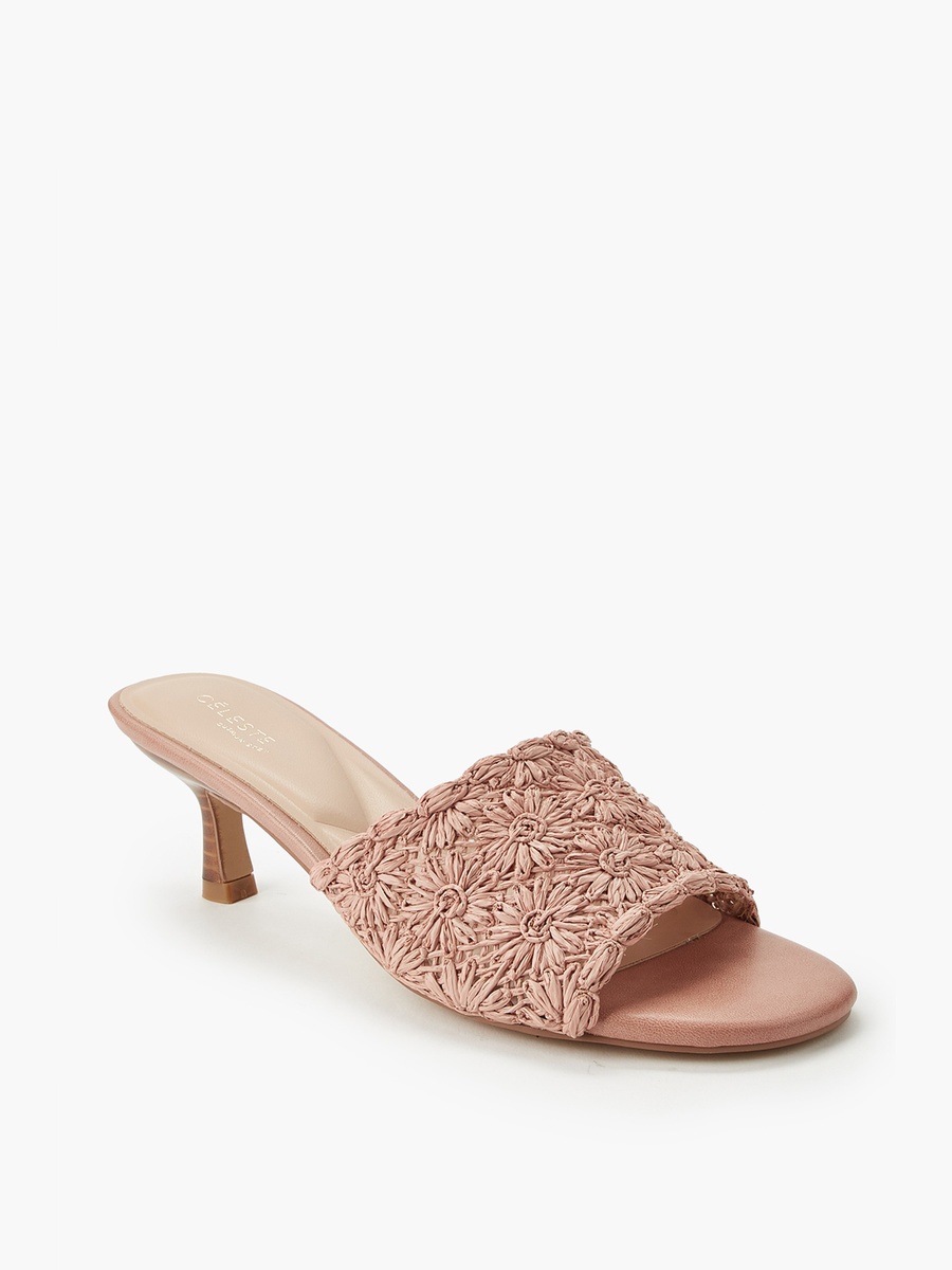 Women Kitten Heel Sandals
