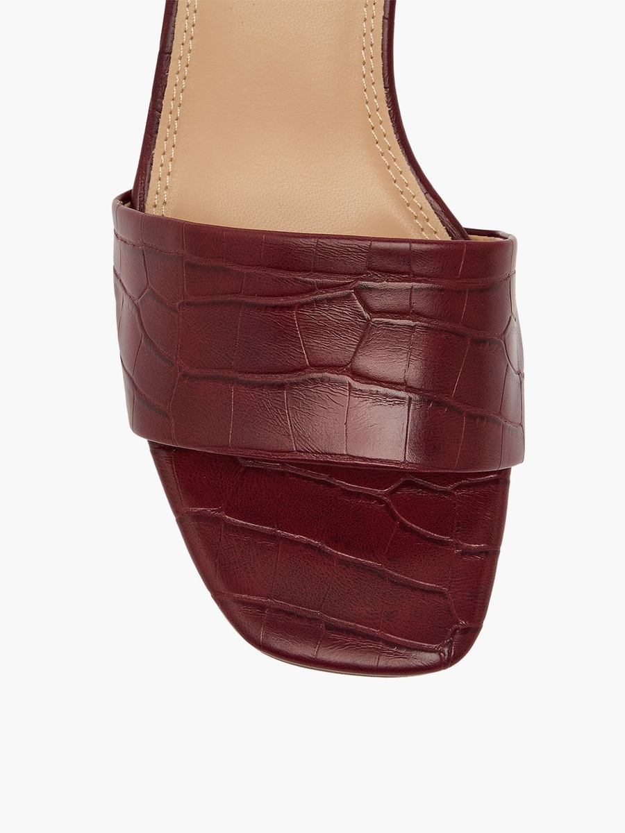 Women Slip-On Block Heel Sandals