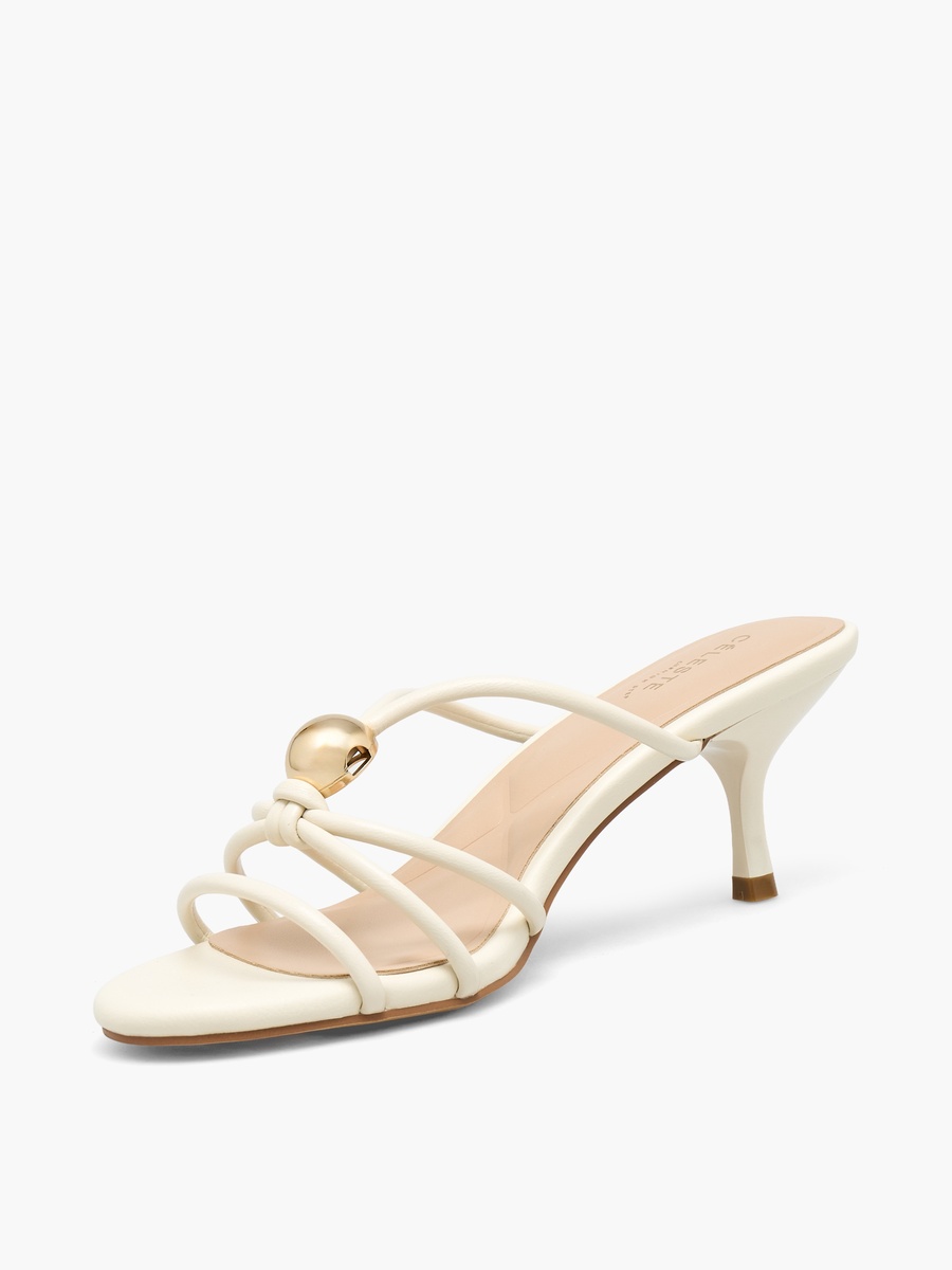 Women Kitten Heel Sandals