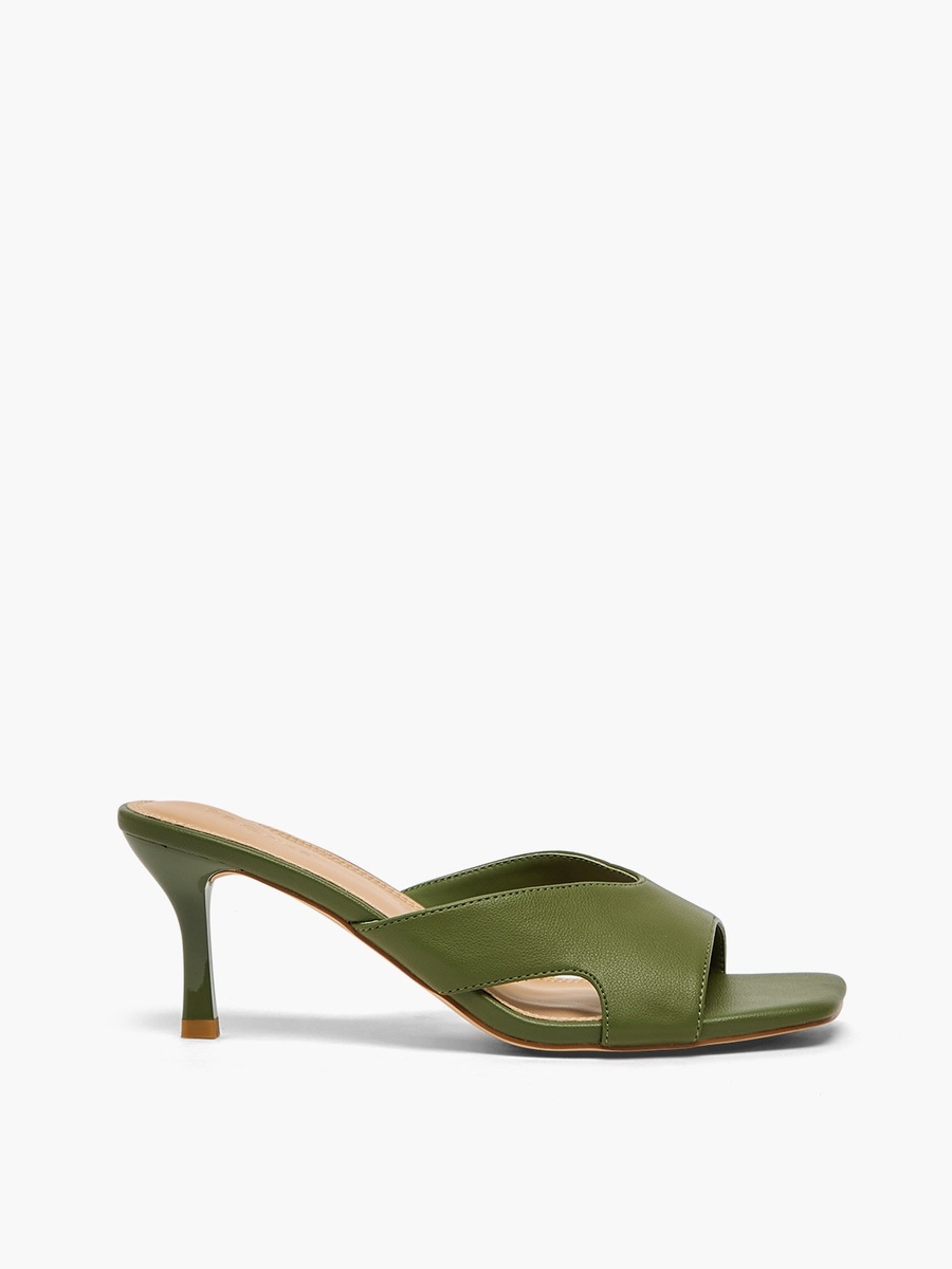 Women Kitten Heel Sandals