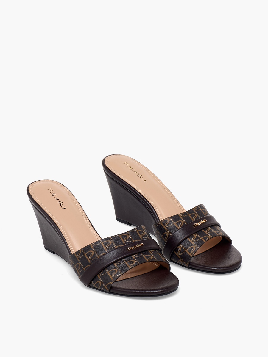Women Slip-On Wedge Heel Sandals