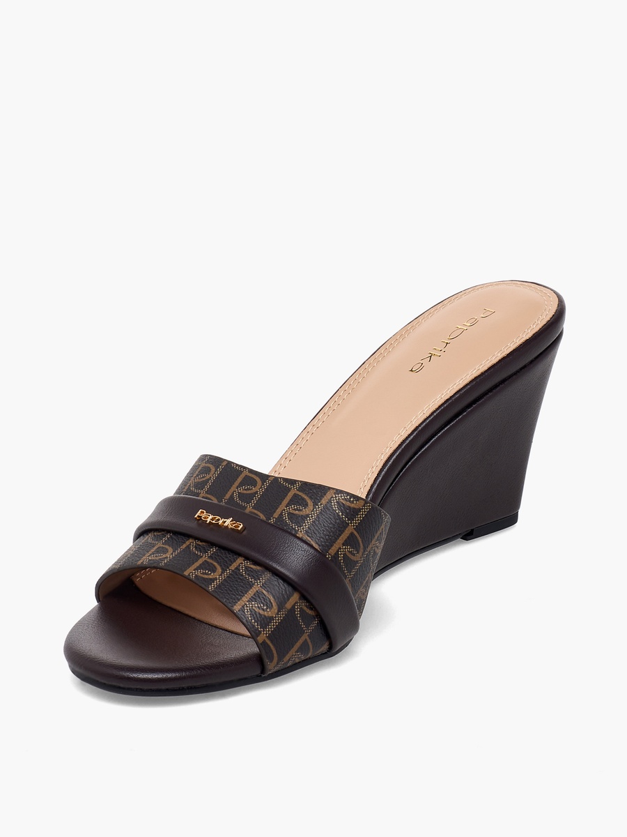 Women Slip-On Wedge Heel Sandals