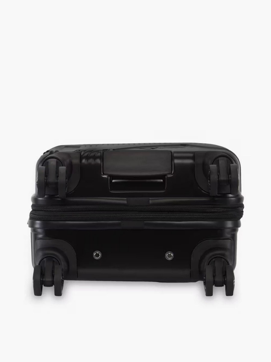 Textured Hardcase Luggage Trolley with Retractable Handle - 24 inches Check-in Bag