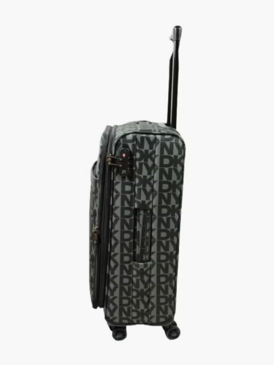 Monogram Print Softcase Luggage Trolley with Retractable Handle - 28 inches Check-In Bag