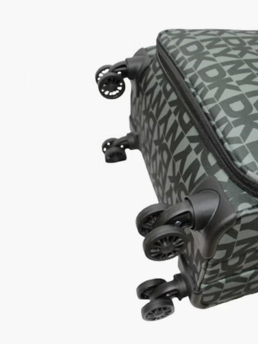 Monogram Print Softcase Luggage Trolley with Retractable Handle - 28 inches Check-In Bag