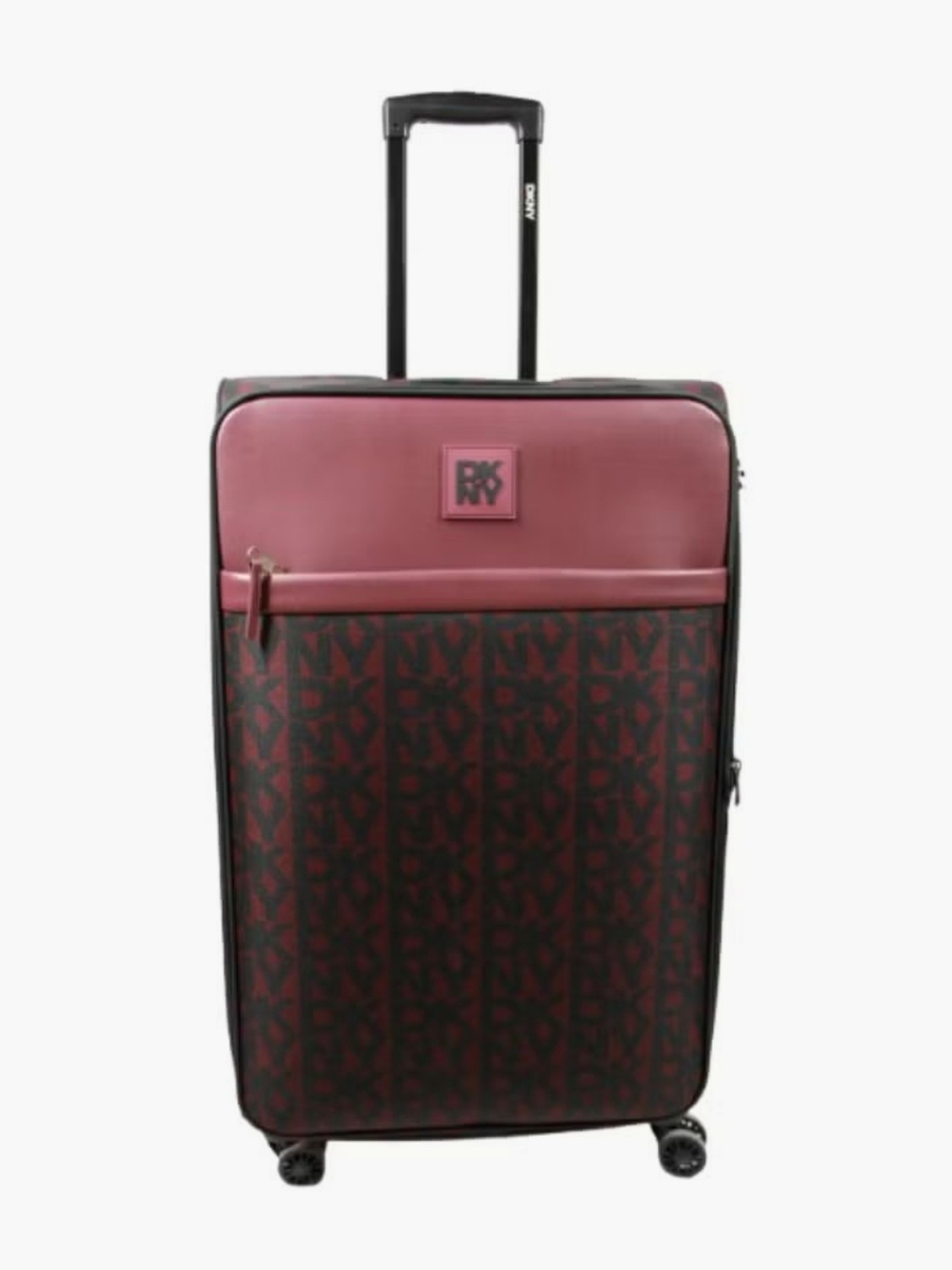 Monogram Print Softcase Luggage Trolley with Retractable Handle - 28 inches Check-In Bag