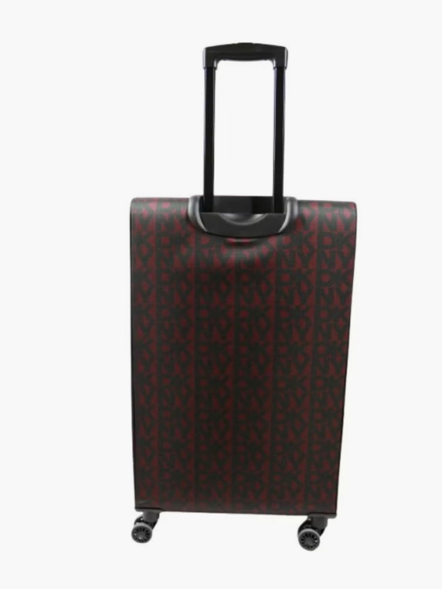 Monogram Print Softcase Luggage Trolley with Retractable Handle - 28 inches Check-In Bag