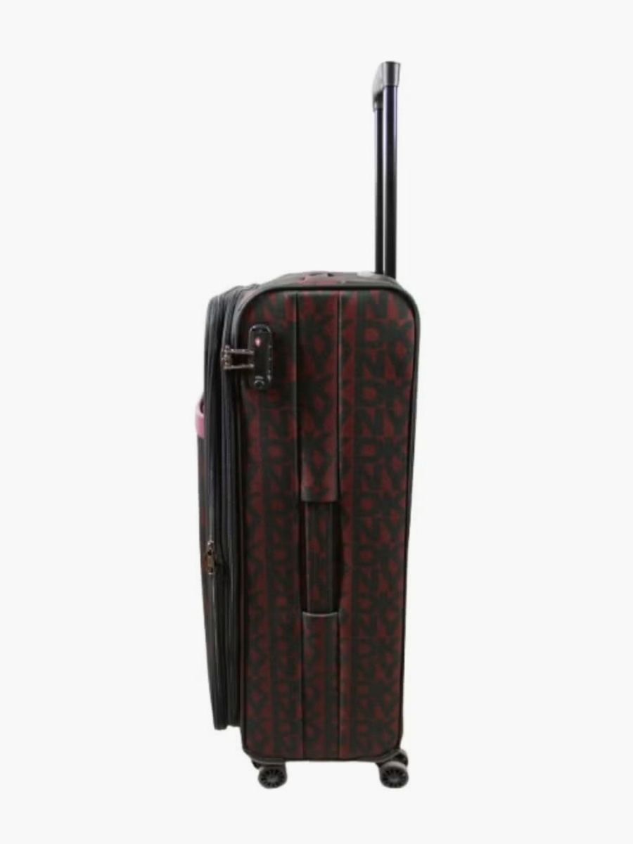 Monogram Print Softcase Luggage Trolley with Retractable Handle - 28 inches Check-In Bag