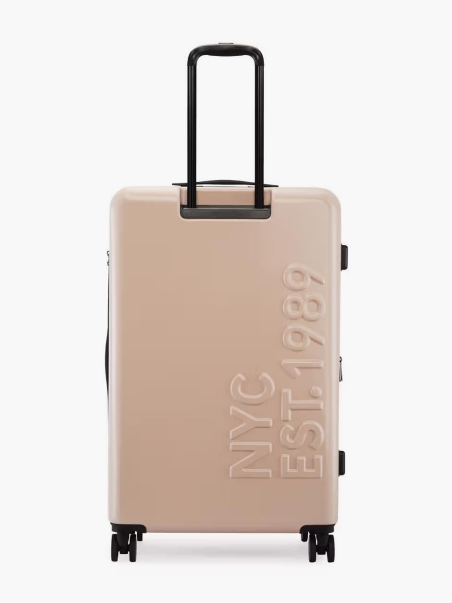 Embossed Hardcase Luggage Trolley with Retractable Handle - 28 inches Check-In Bag