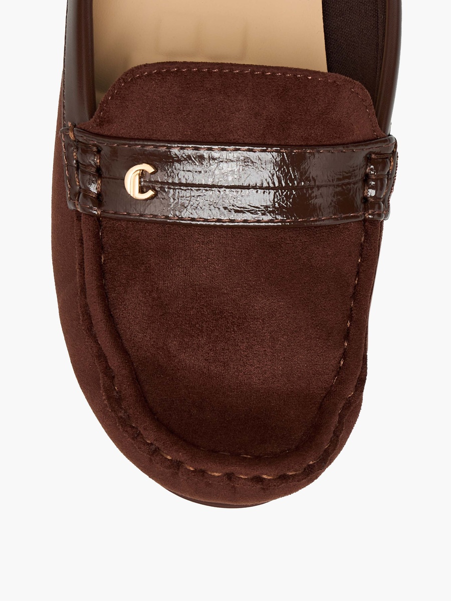 Women Suede Slip-On Mules