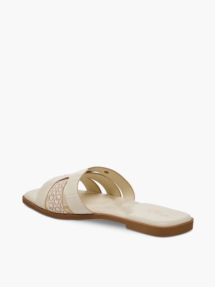 Women Monogram Print Sandals