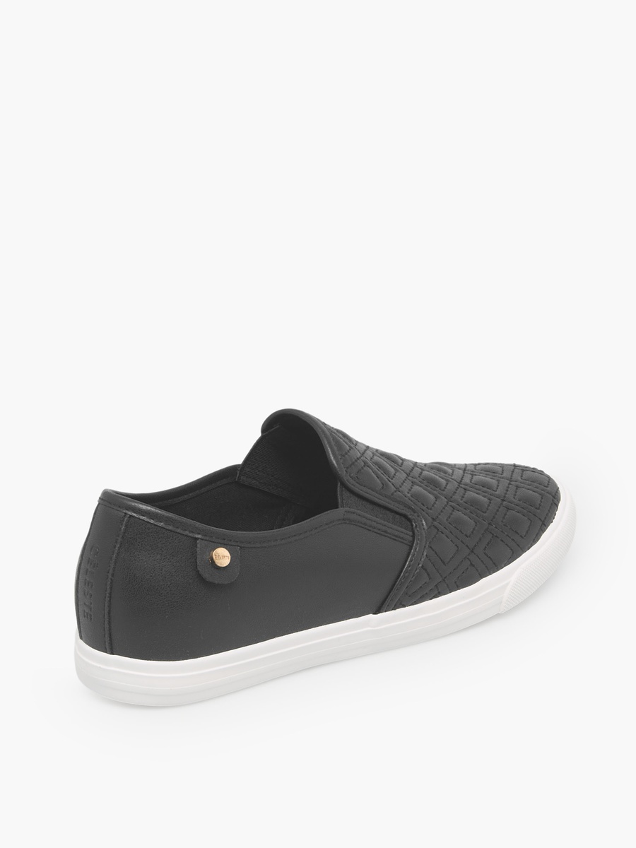 Women Quilted Slip-On Loafers