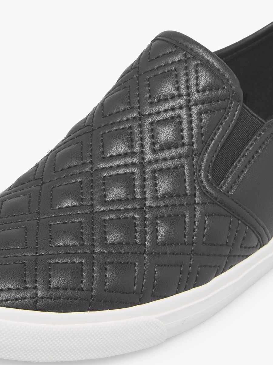Women Quilted Slip-On Loafers