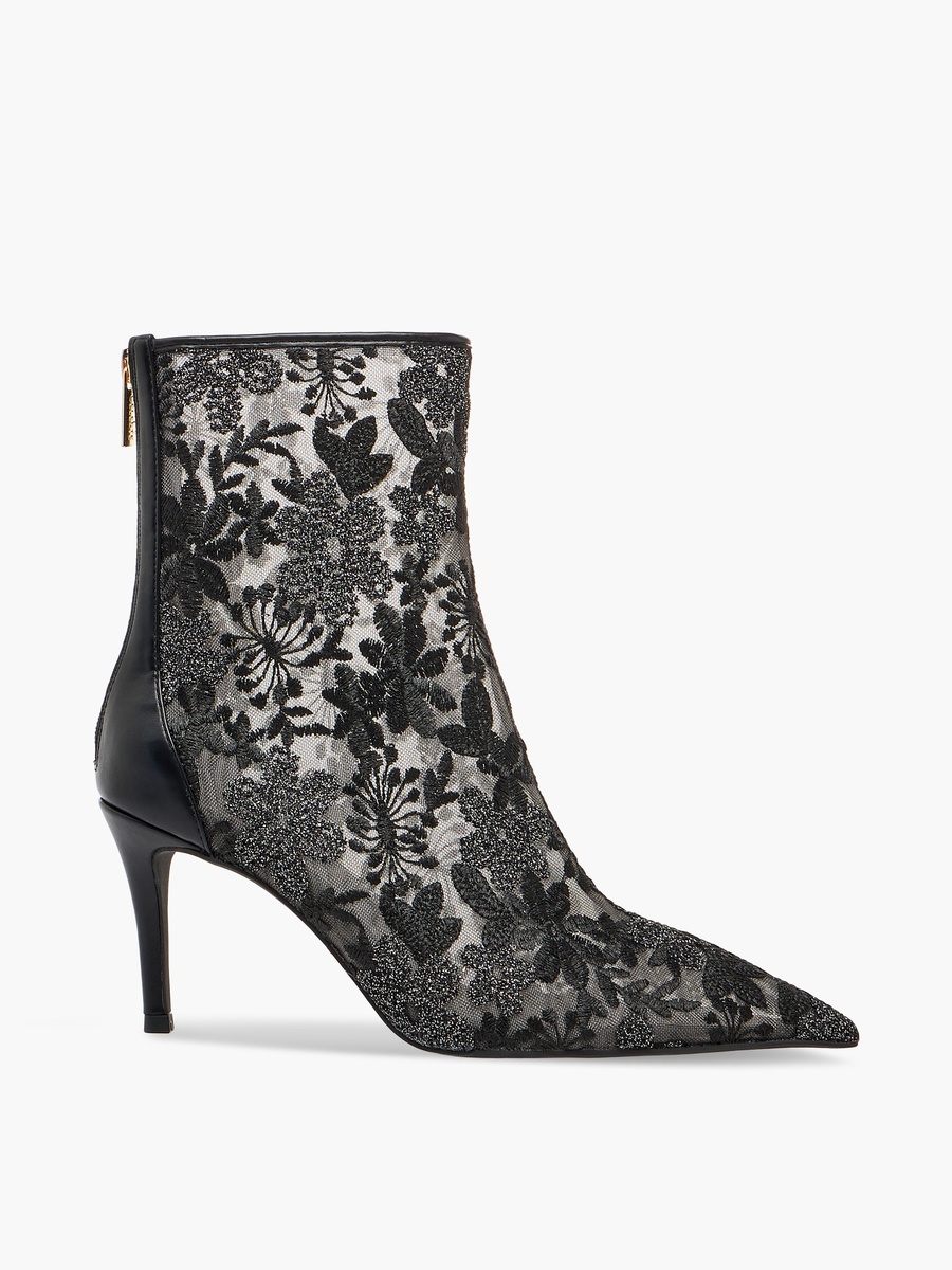 Women Lace Detail Ankle Boots