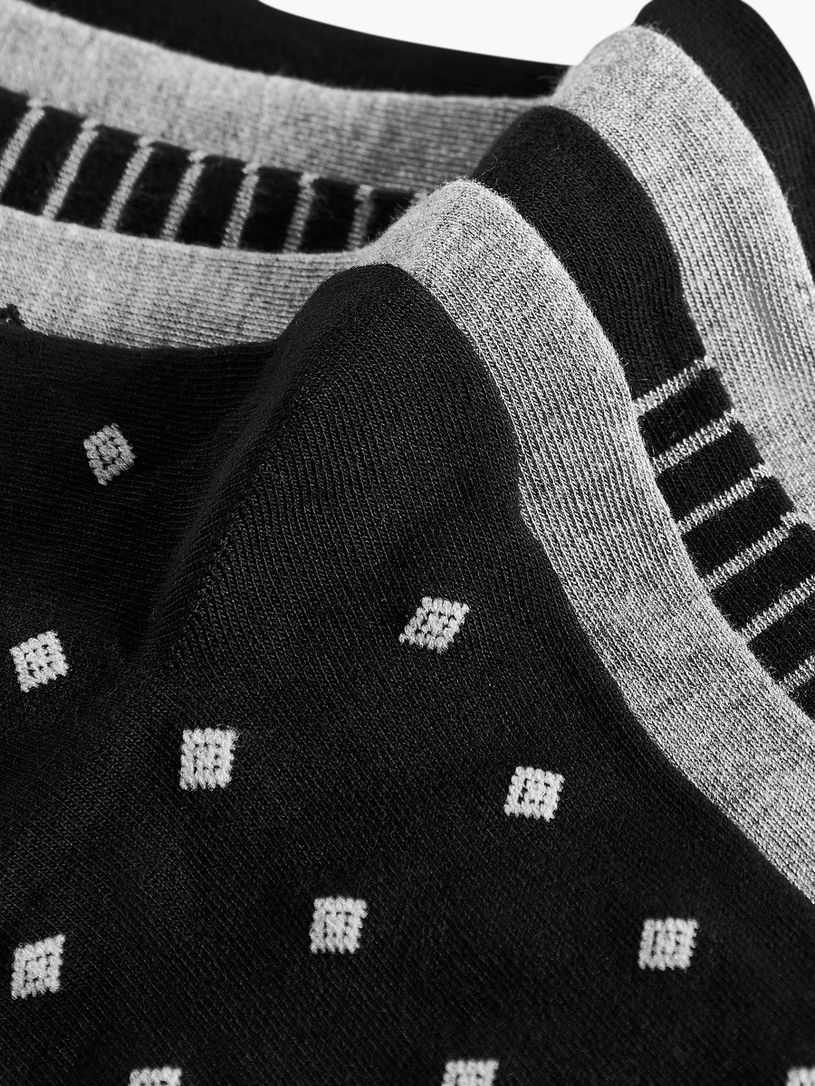 Men Crew Length Socks - Set of 5