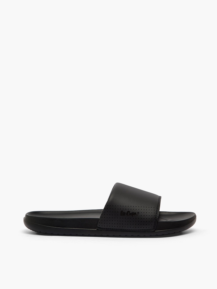 Men Logo Print Slides