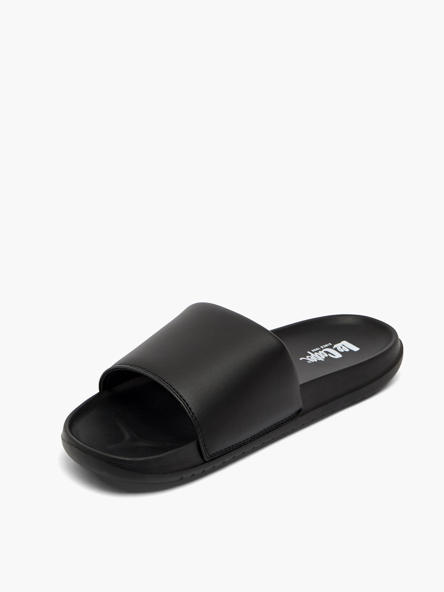Men Logo Print Slides