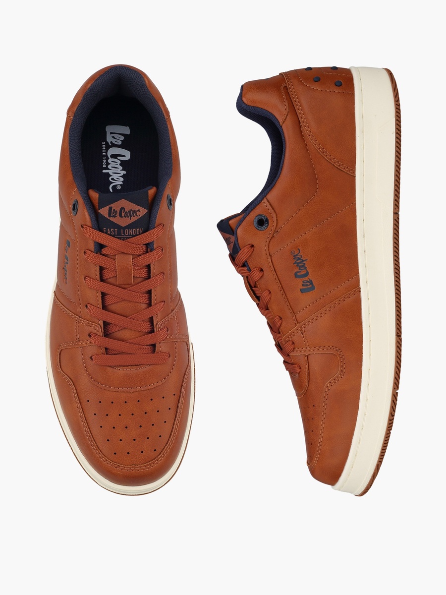 Men Lace-Up Ankle Sneakers