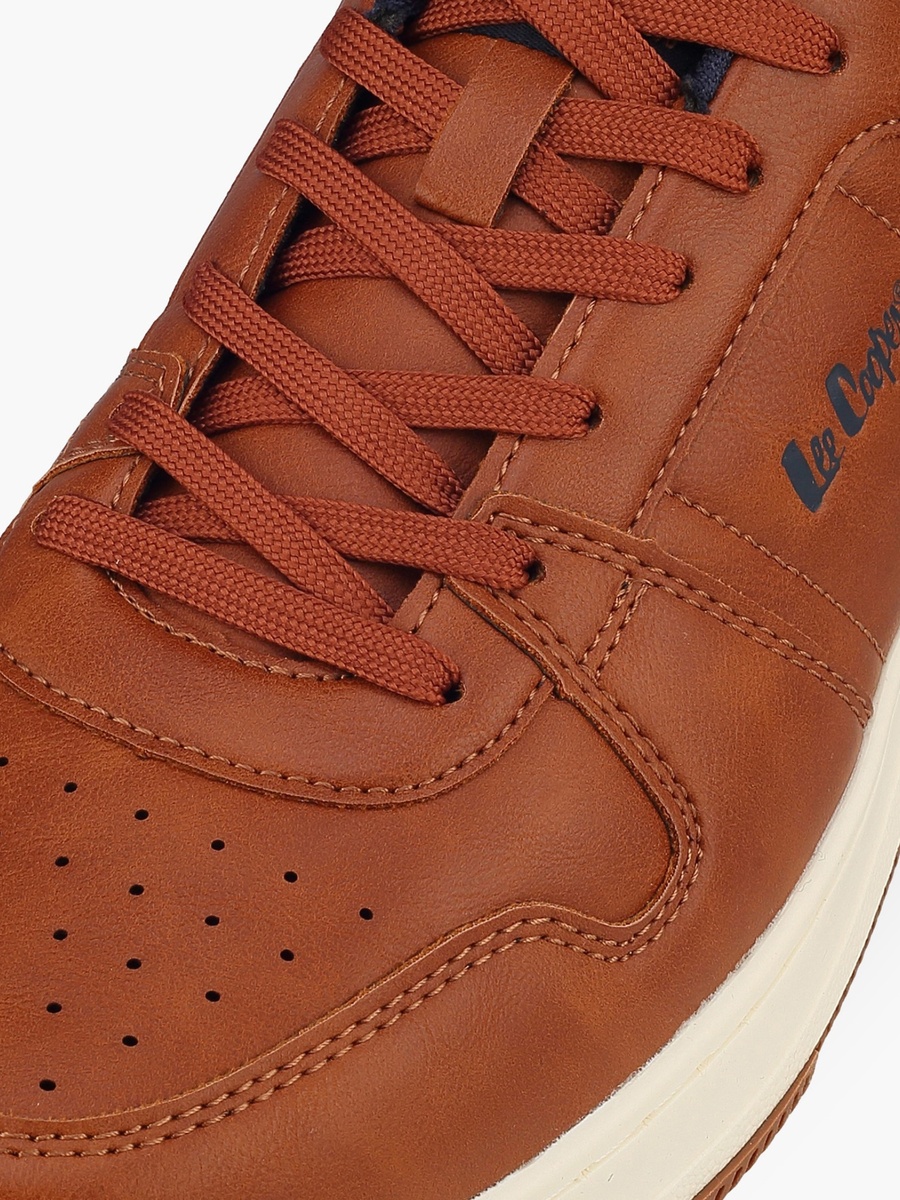 Men Lace-Up Ankle Sneakers