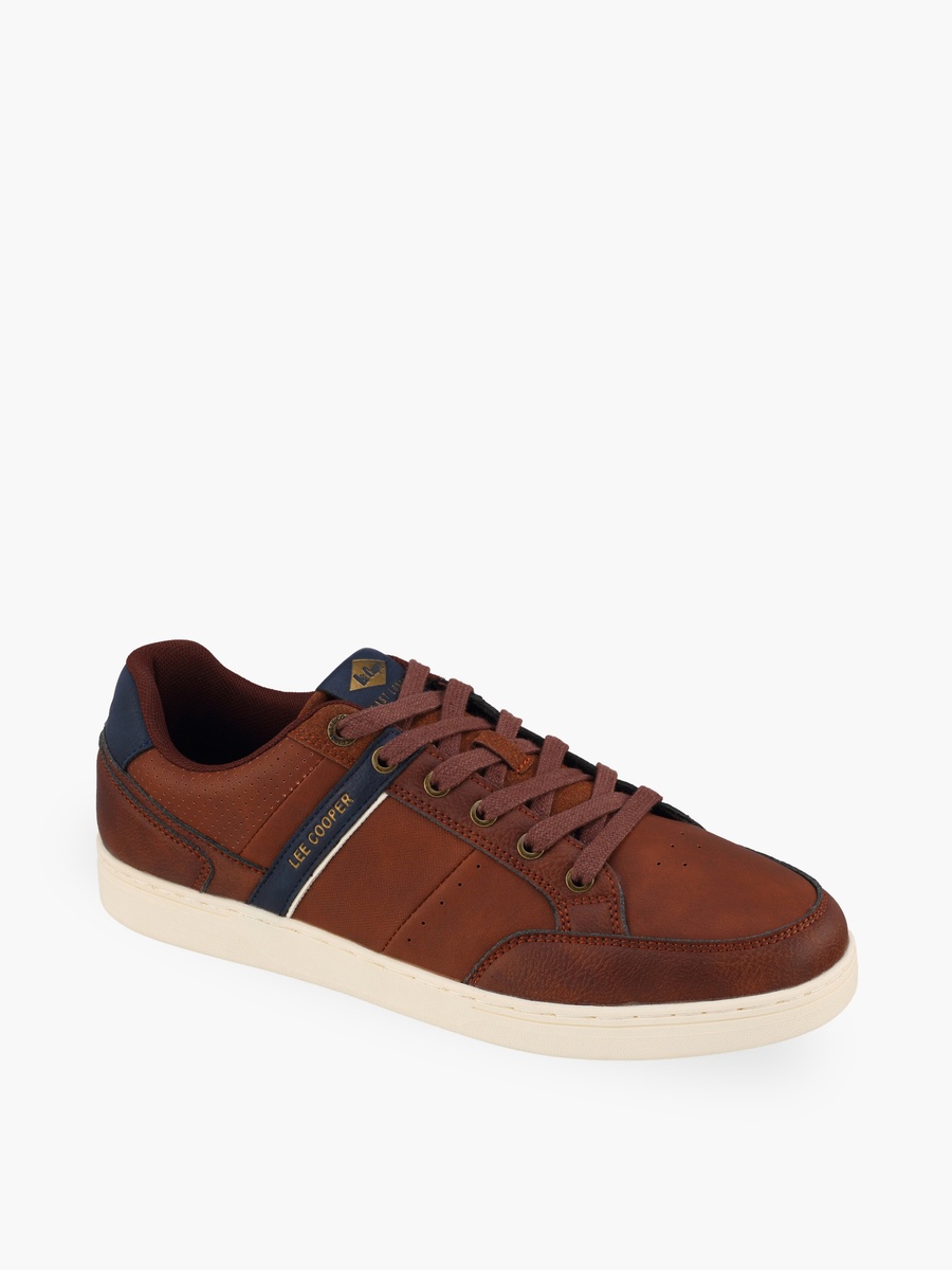 Men Lace-Up Ankle Sneakers