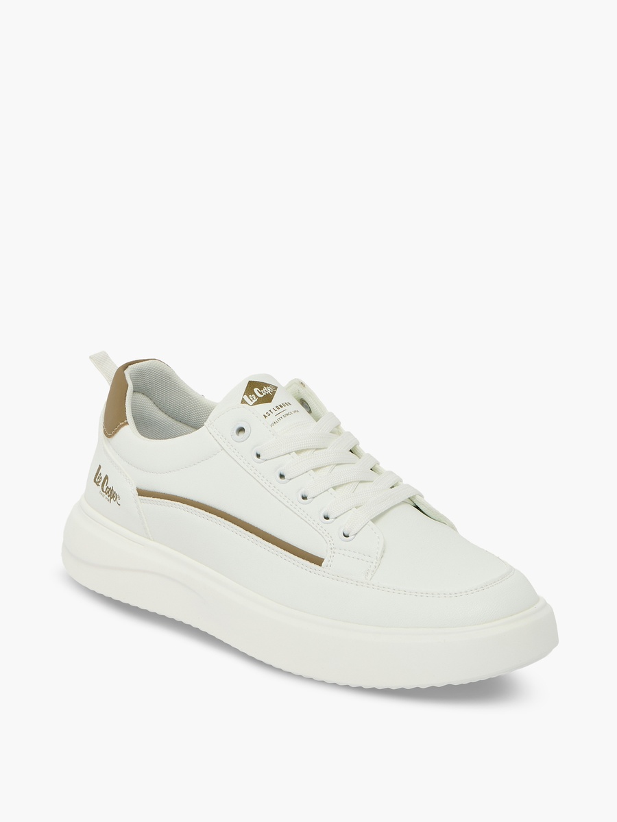 Men Lace-Up Ankle Sneakers